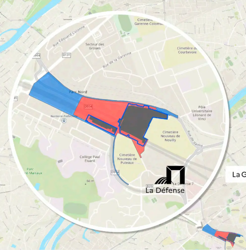 Site olympique de Paris La Défense Arena - JO 2024